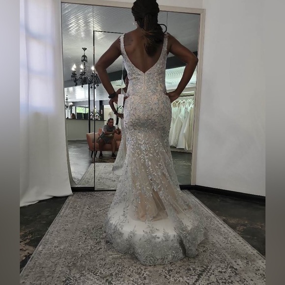 Stella Couture Mother of the Bride Dress - Size 8 - Picture 6 of 9